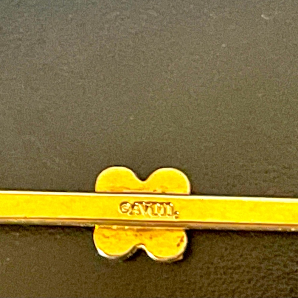 🔴Vintage Avon Gold Tone Bar Brooch - Picture 6 of 8